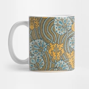 Vintage Flower Design Mug